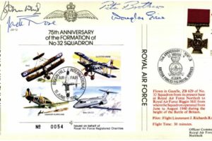 75th Anniversary of 32 Squadron cover Sgd 4 BoB pilots