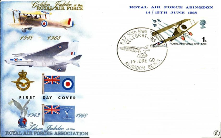 First Day Covers RAF Abingdon Celebrations Not a FDC