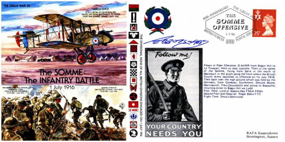 The Somme cover Sgd Lord of Abbots-Hay