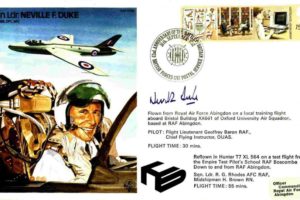 Neville Duke the Test Pilot cover Sgd Neville Duke