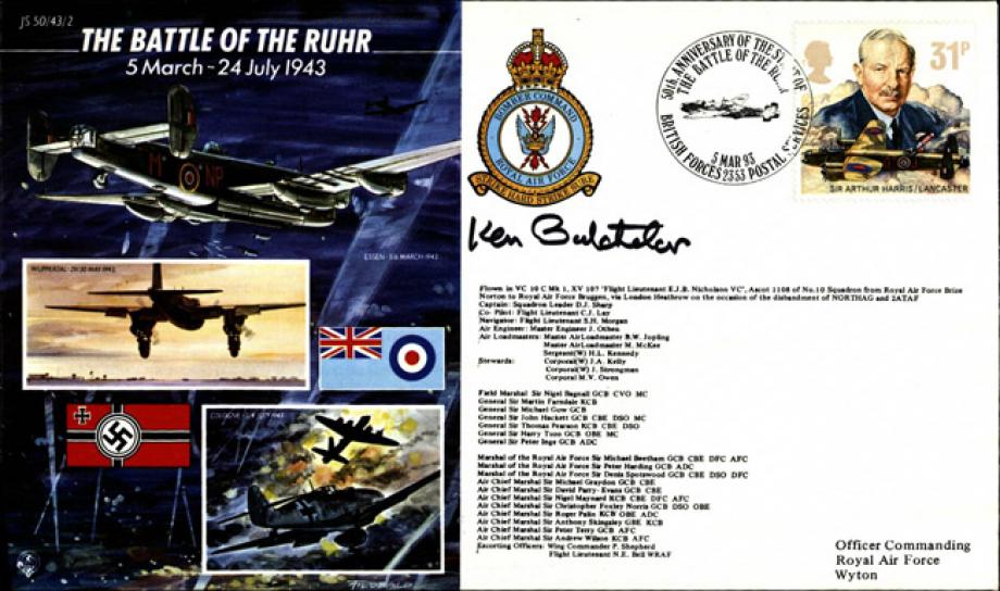 Battle of the Ruhr cover Sgd K Batchelor