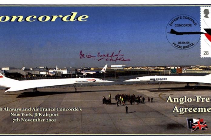 Concorde cover Sgd Brian Walpole