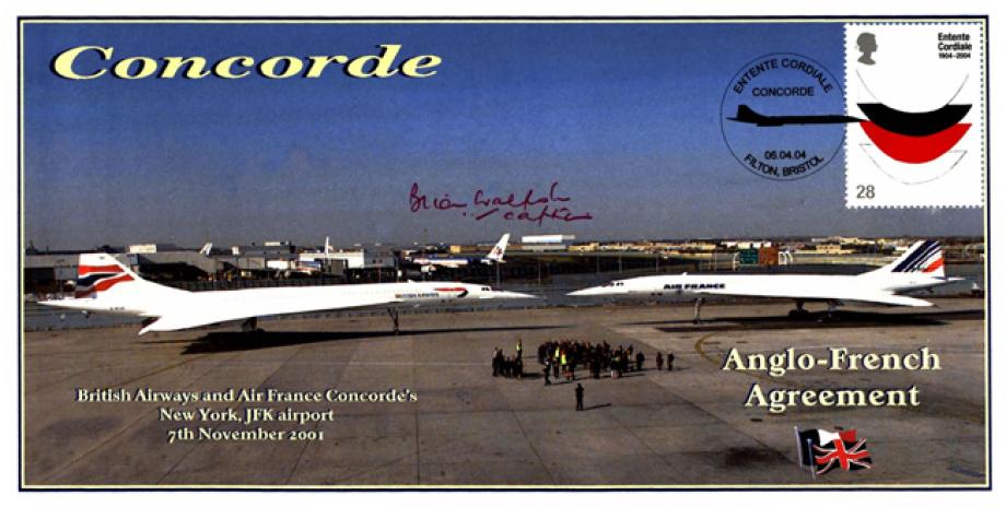 Concorde cover Sgd Brian Walpole