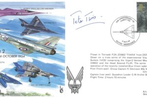 Fairey FD2 Cover Signed Test Pilot Peter Twiss
