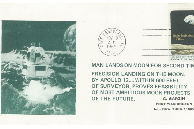 Man lands on the Moon for the Second Time cover