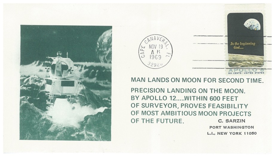 Man lands on the Moon for the Second Time cover
