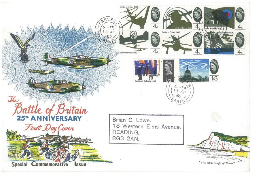 Battle of Britain FDC Biggin Hill Postmark