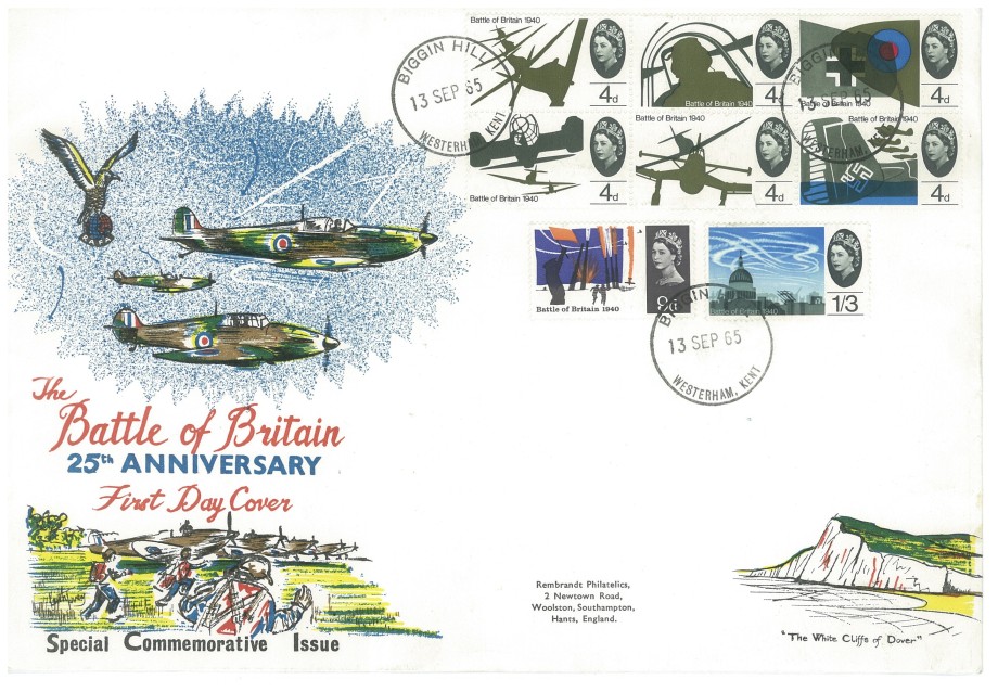 Battle of Britain 25th Anniversary cover 