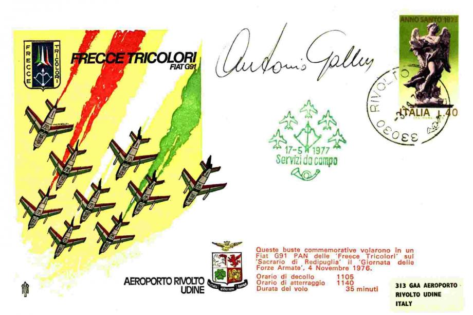 Air Displays-Frecce Tricolori cover Sgd pilot