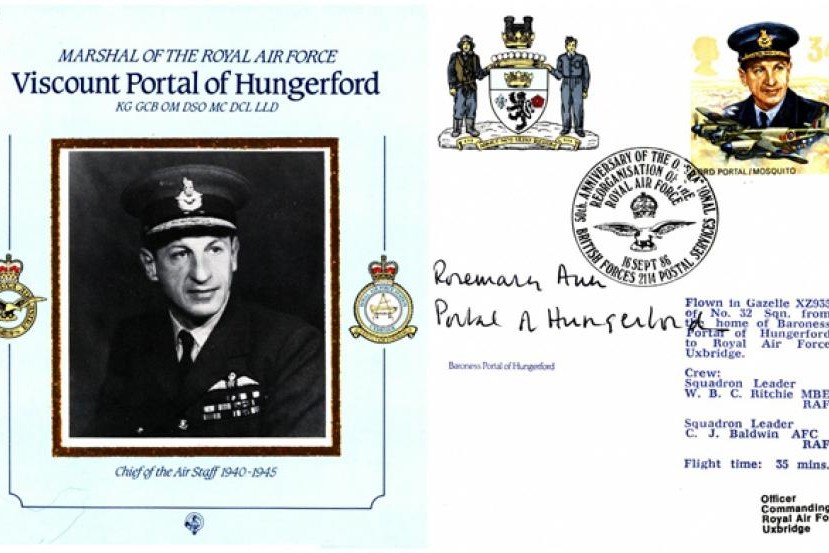 Commanders cover Sgd Portals daughter
