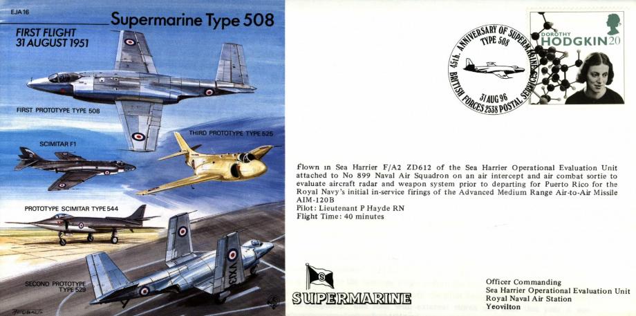 Supermarine Type 508 Cover