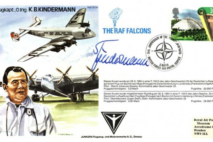 K B Kindermann the Test Pilot cover Sgd K B Kindermann