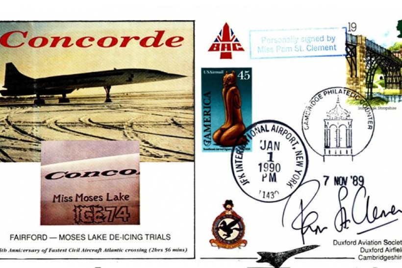 Concorde cover Sgd Pam St Clement