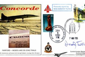 Concorde cover Sgd Dorothy Tutin