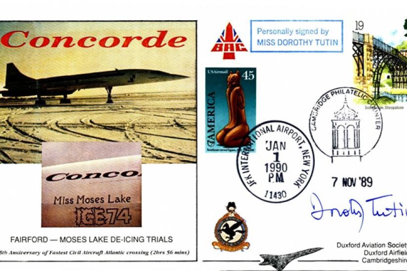 Concorde cover Sgd Dorothy Tutin