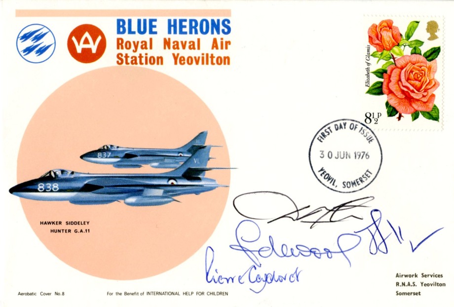 Blue Herons cover Sgd 4 pilotsTeam