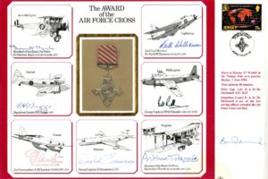 Air Force Cross-Large Signed Cover