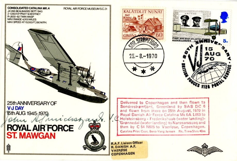 John Cruickshank VC 210 Squadron.Victoria Cross cover