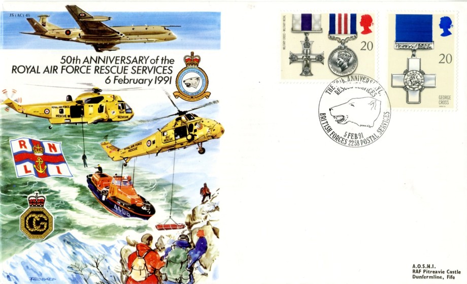 50th Anniversary of the RAF Rescue Services cover