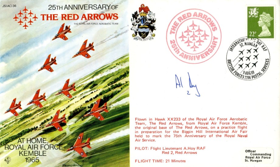 Red Arrows cover Sgd by A Hoy