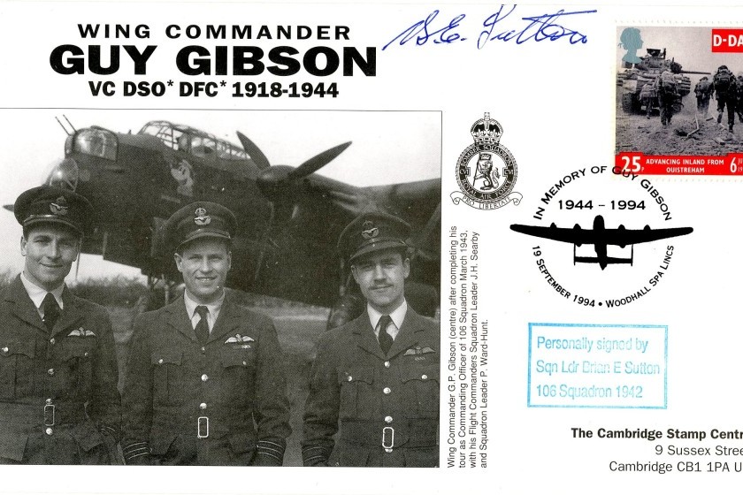 106 Squadron cover Sgd B E Sutton of 106 Sq