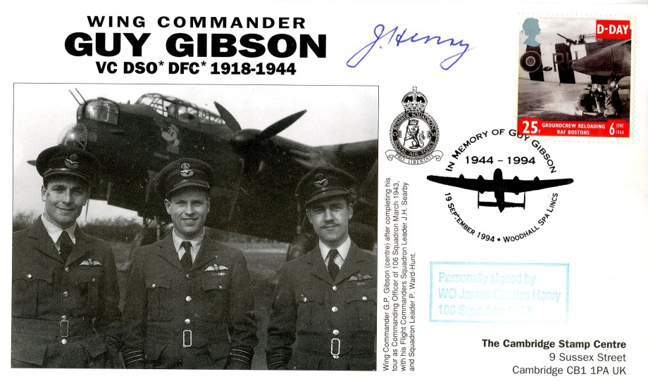 106 Squadron cover Sgd J C Henry of 106 Sq