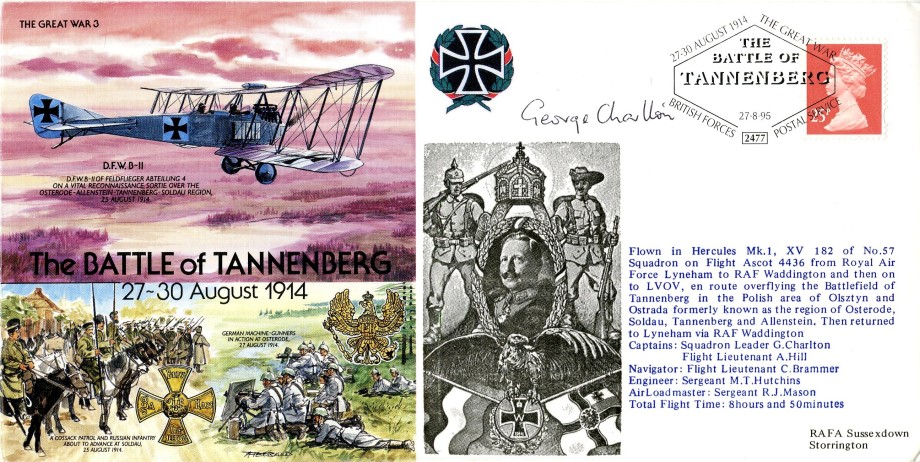 Battle of Tannenburg cover sgd G Charlton