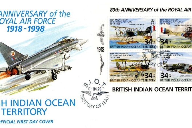 80th Anniversary of the RAF cover 