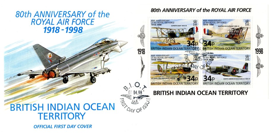 80th Anniversary of the RAF cover 
