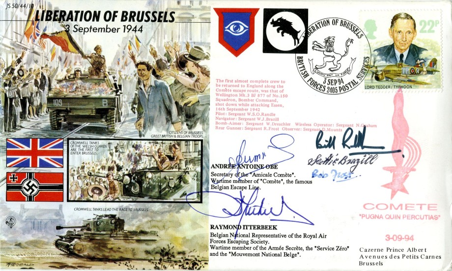 Liberation of Brussels cover Sgd by 5