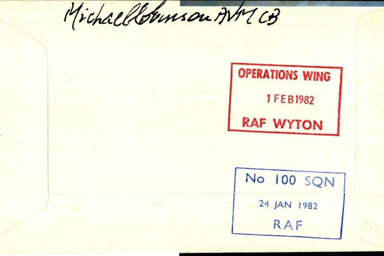 FE2b cover Crew signed and AVM M Robinson
