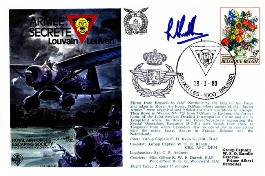 Armee Secrete cover Sgd Bill Randle