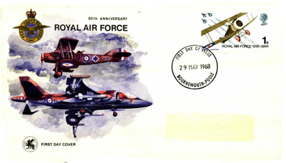 RAF 50th Ann cover 