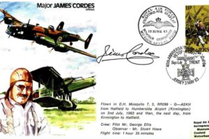 Major James Cordes the Test Pilot cover Sgd Major James Cordes