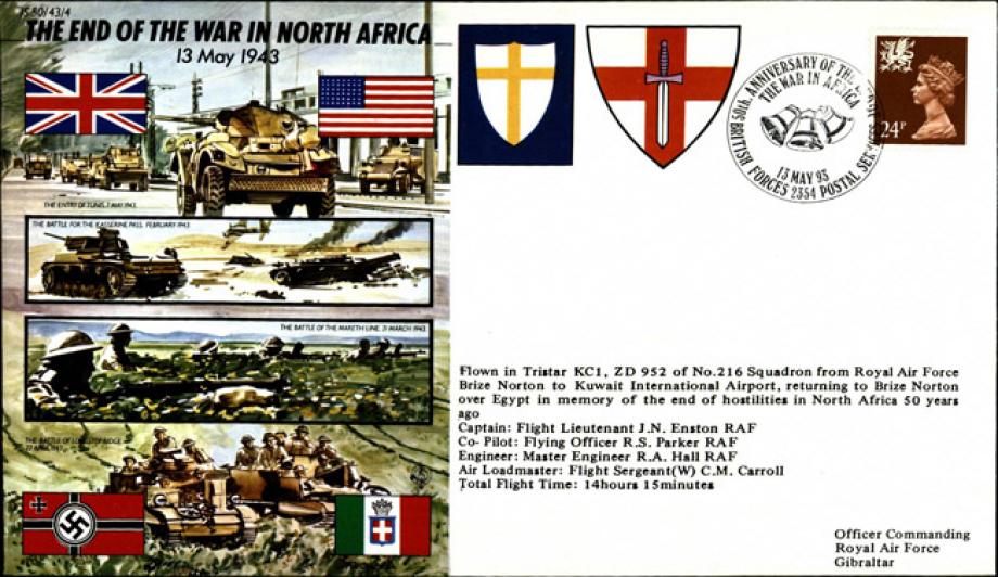 End of The War in North Africa cover