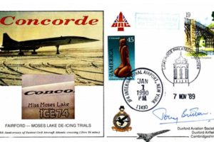 Concorde cover Sgd Tony Britton