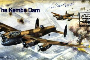 Dambusters 617 Squadron Cover Signed Edward Wass Kembs Dam