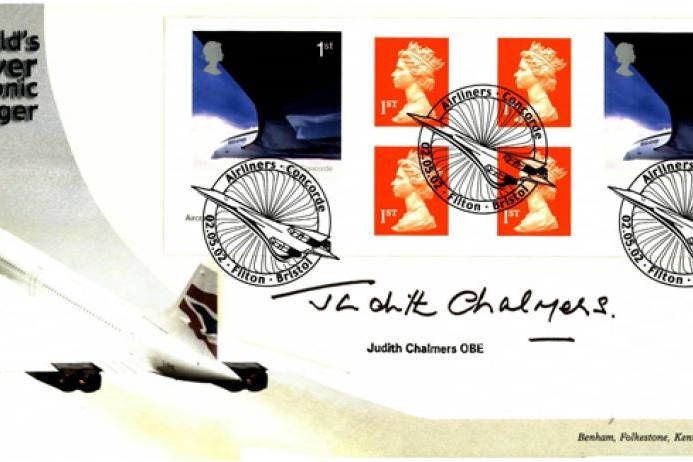 Concorde cover Sgd Judith Chalmers
