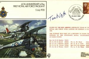 First RAF Pageant cover Sgd T R Watts