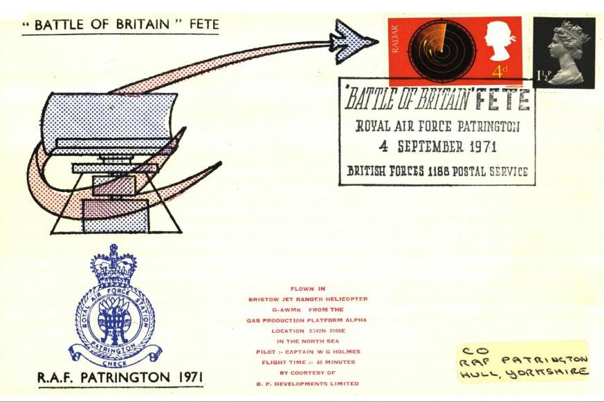 Battle of Britain cover RAF Patrington