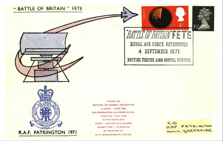 Battle of Britain cover RAF Patrington