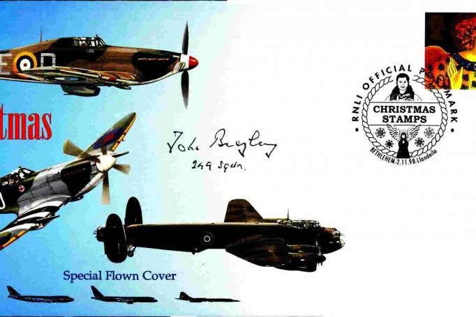 Battle of Britain cover Sgd H S Beazley with 249 Sq