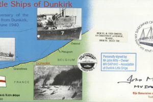 Dunkirk Little Ships cover Sgd John Mills