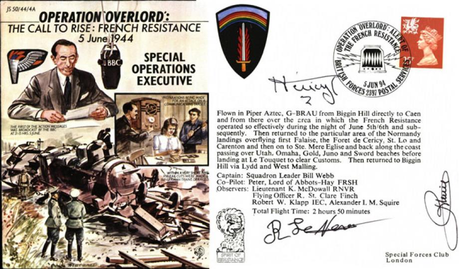 Operation Overlord cover Sgd 3 resistance members