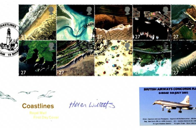 Concorde cover Sgd Helen Willetts
