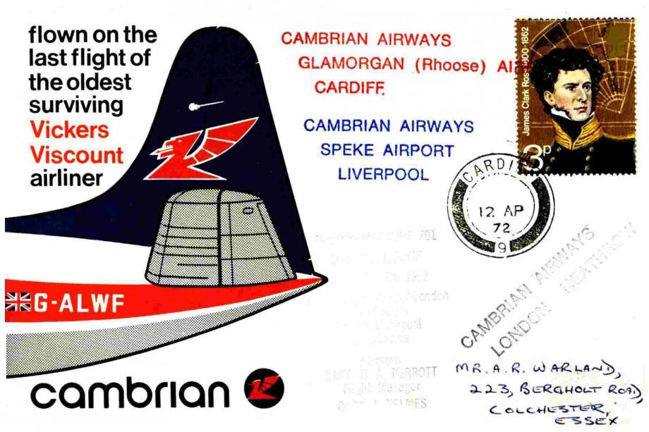 Cambrian Airways cover