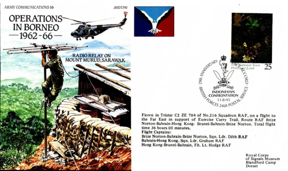 Operations in Borneo cover 