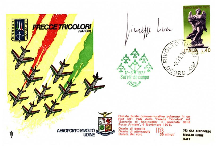 Air Displays-Frecce Tricolori cover Sgd pilot