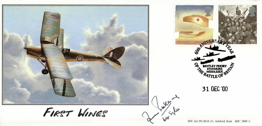 Battle of Britain cover Sgd J Pickering of 64 Sq