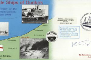Dunkirk Little Ships cover Sgd Bob Tough